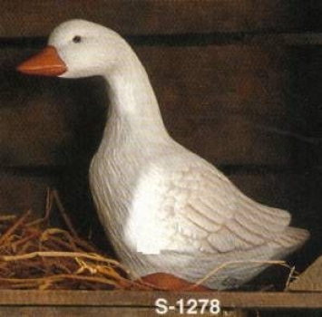 SCIOTO–Gießform – gebraucht – Gans – stehend – 20 cm hoch  - Neuwert 97 € - neuwertige Gießform