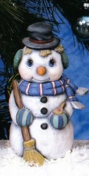 SCIOTO-Gießform - neu – Schneemann - auch als Duftöl-Behälter – USA