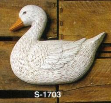 SCIOTO-Gießform - neu – Wandente - brütend – 19 x 16 cm – USA
