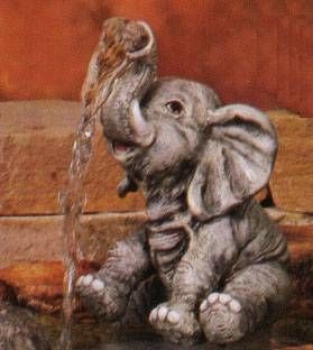 SCIOTO-Giessform – neu - Elefant - 16 cm hoch - auch für  Springbrunnen – USA