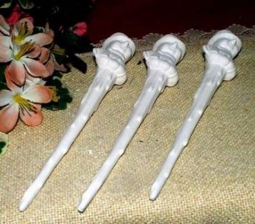 Eiszapfen - Schneemänner - Set – 20 cm hoch - Schrühware