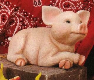 SCIOTO-Gießform - neu – Schwein mit gekreuzten Beinen - USA