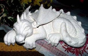 SCIOTO-Gießform – neu – großer Regal-Drache – 19 cm lang - USA