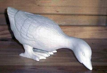 SCIOTO-Gießform - neu – kleine fressende Gans - 30 cm lang -  USA