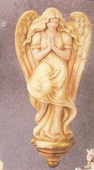 SCIOTO-Gießform - neu – Wandengel – Engelplakette – 43 cm hoch - USA