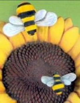 SCIOTO-Gießform - neu - Bienen im 4er-Satz – 4,5 und 5,5 cm - USA