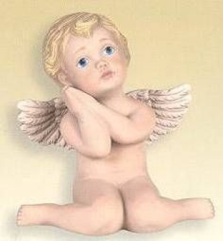 SCIOTO-Gießform - neu – Daydreaming Cherub – Tagträumer – 25,4 cm hoch - USA