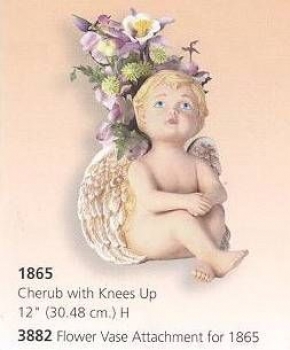 SCIOTO-Gießform - neu – Zusatzform zu S-1865 – Vase für Putte mit angezogenen Knien – alle Varianten – groß – USA