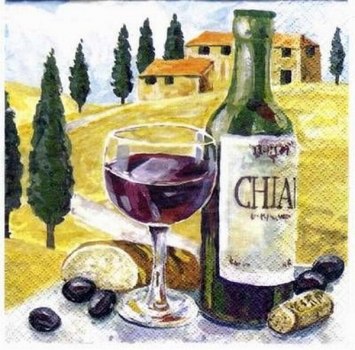 s1506 - Chianti - Servietten - Packung 20 Stück