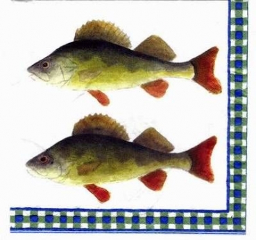 s1824 – Fische – Servietten – Packung – 20 Stück