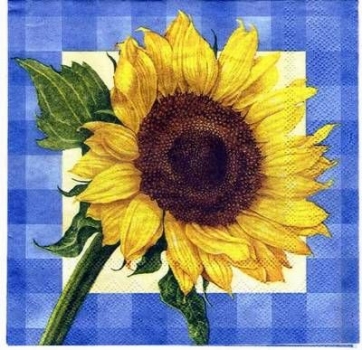 s1872 – Sonnenblume – Servietten – Packung – 20 Stück