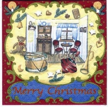 s1993 - Spielzimmer - Servietten - Packung - 20 Stück