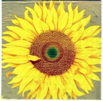 s2399 – Sonnenblume – Servietten – Packung – 20 Stück