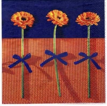 s2671 - Flower Gift - Servietten - Packung - 20 Stück.