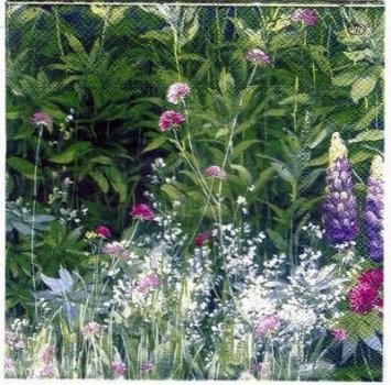 s2841 – Blumenwiese – Servietten – Packung – 20 Stück