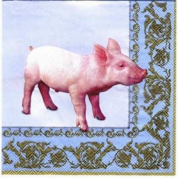 s2866 - Clarabell - blue - Servietten - Packung - 20 Stück