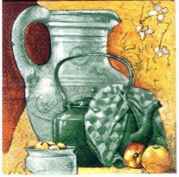 s3084 – Krug & Kanne - Servietten – Packung – 20 Stück