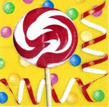 s3151 - Lollipop - Servietten - Packung - 20 Stück