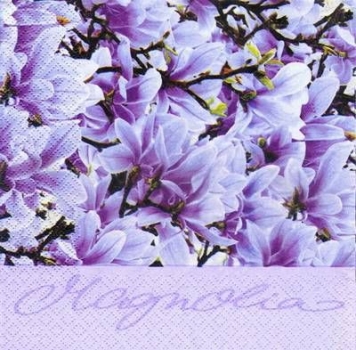 s3274 - Magnolie - lilac - Servietten - Packung - 20 Stück