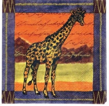 s3383 - Serengeti - Servietten - Packung 20 Stück