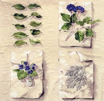 s3415 - Botanical - Servietten - Packung - 20 Stück