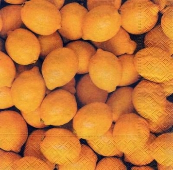 s3425 - Lemon - Servietten - Packung - 20 Stück