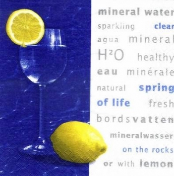 s3551 - Water - Servietten - Packung - 20 Stück