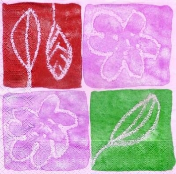 s3629 - Grafic-Design - rosa - Servietten - Packung - 20 Stück
