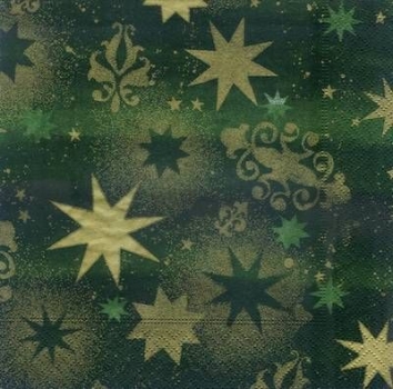 s3727 - Stars all over - Servietten - Packung - 20 Stück