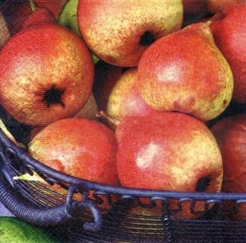 s3869 - Pears - Servietten - Packung - 20 Stück