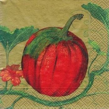 s3993 - Pumpkin - Servietten - Packung - 20 Stück