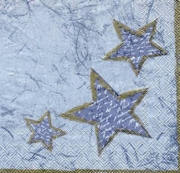 s4119 - Starletters - silber grau - Servietten - Packung - 20 Stück