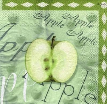 s4485 - Pommes - Servietten - Packung - 20 Stück
