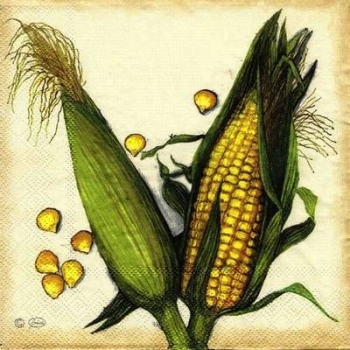 s4496 -  Corn - Servietten - Packung - 20 Stück