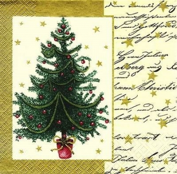 s4533 - Weihnachtsgrüße - Servietten - Packung - 20 Stück