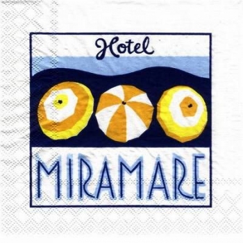 s4581 - Miramare - Servietten - Packung - 20 Stück
