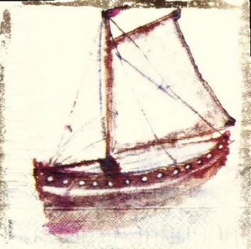 s4633 - Segelboote - Servietten - Packung - 20 Stück
