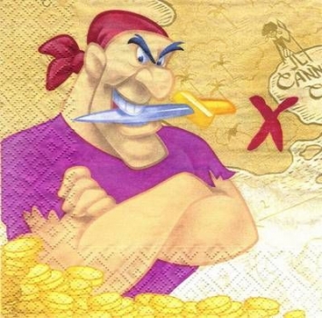 s4757 - Disney Pirates - Servietten - Packung - 20 Stück