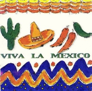 s4874 - Viva la Mexico - Servietten - Packung - 30 Stück