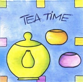 s4903 - Tea Time - Servietten - Packung - 30 Stück