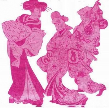 s4904 - Asian People - Servietten - Packung - 30 Stück