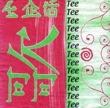 s4905 - Asian Tea - Servietten - Packung - 30 Stück