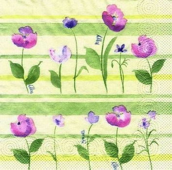 s4x0260 - Simply - Poppies - Servietten - Packung - 20 Stück