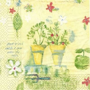 s4x0433 - Garden Life - Servietten - Packung - 20 Stück