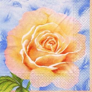 s4x0557 – Rose – Servietten – Packung – 20 Stück