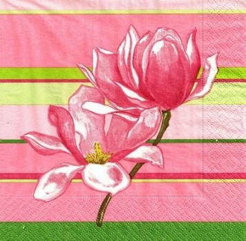 s4x1196 - Magnolie - Servietten - Packung - 15 Stück
