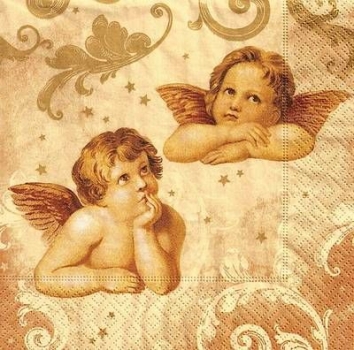 s4x1514 - 2 Putten - Schweiz - Serviette - Stückpreis