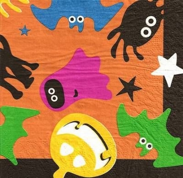 s4xx0862 – Halloween - Servietten – 2lagig – Packung – 16 Stück