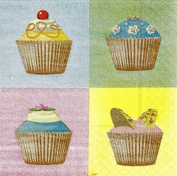 s4xx1515 - Cake - ENGLAND - Servietten - Packung - 20 Stück