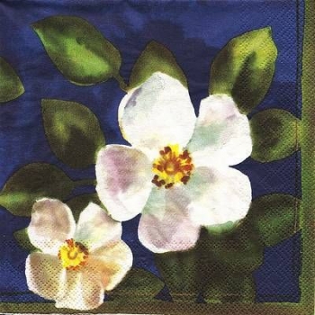s4xx2288 - Rose/Christrose - Servietten - Packung - 20 Stück
